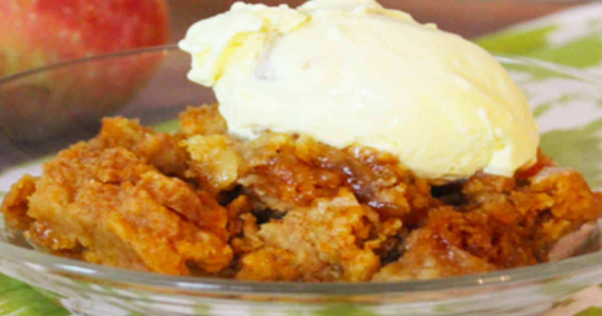 Apple Dump Cake