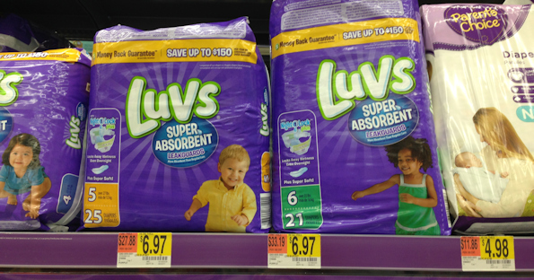 luvs diapers coupons