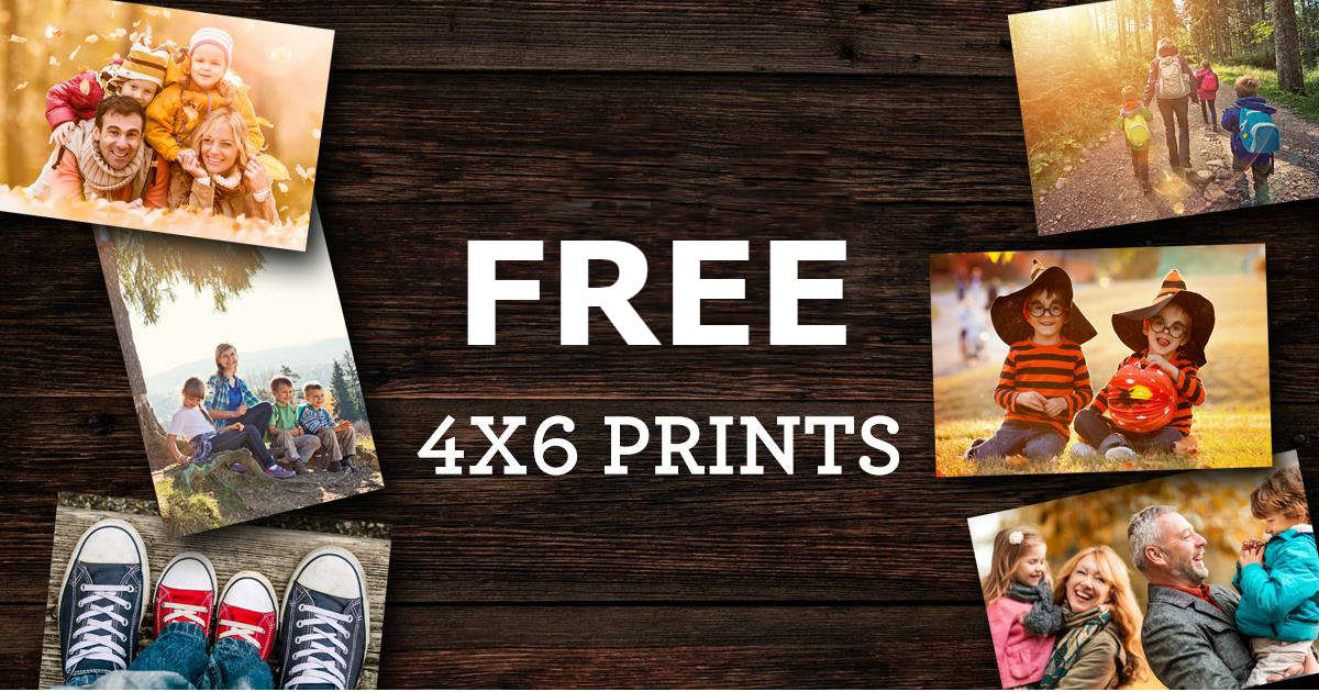 101 FREE 4x6 Photo Prints