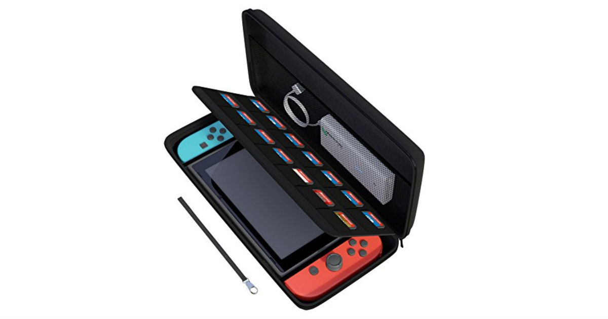 Those Nintendo Switch games were not cheap or easy to find. Protect them with a case!