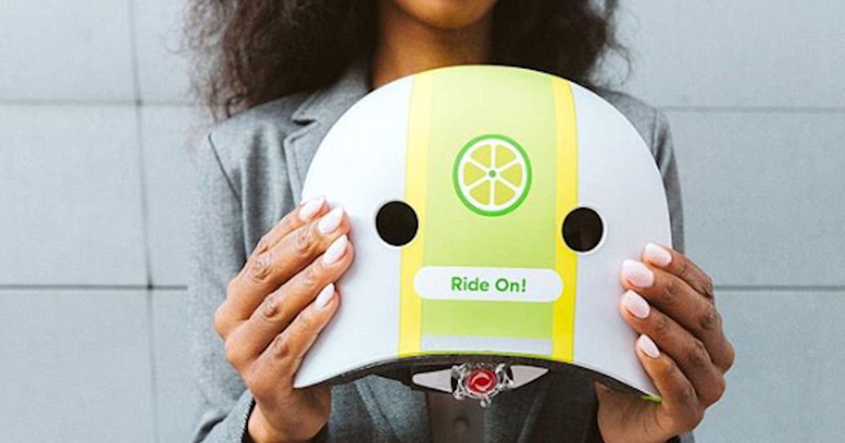 Free Lime Bike Helmet - 1st 25,000