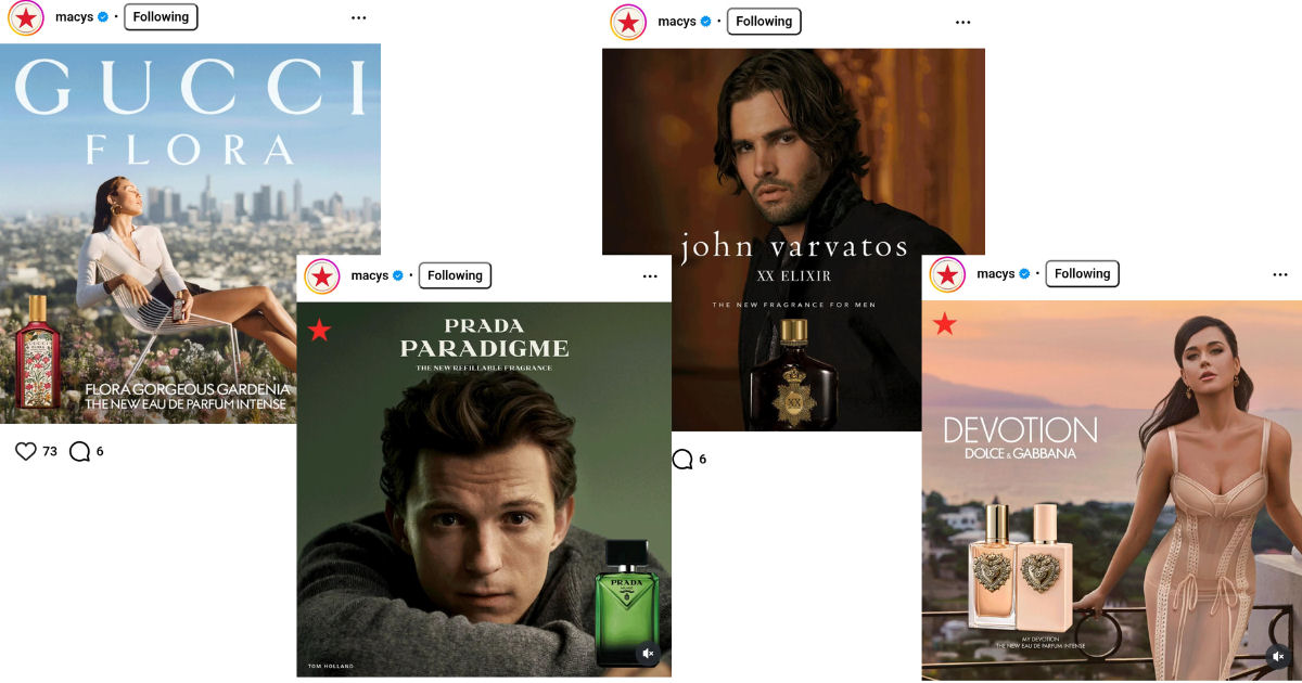 Macy's Fragrance Samples