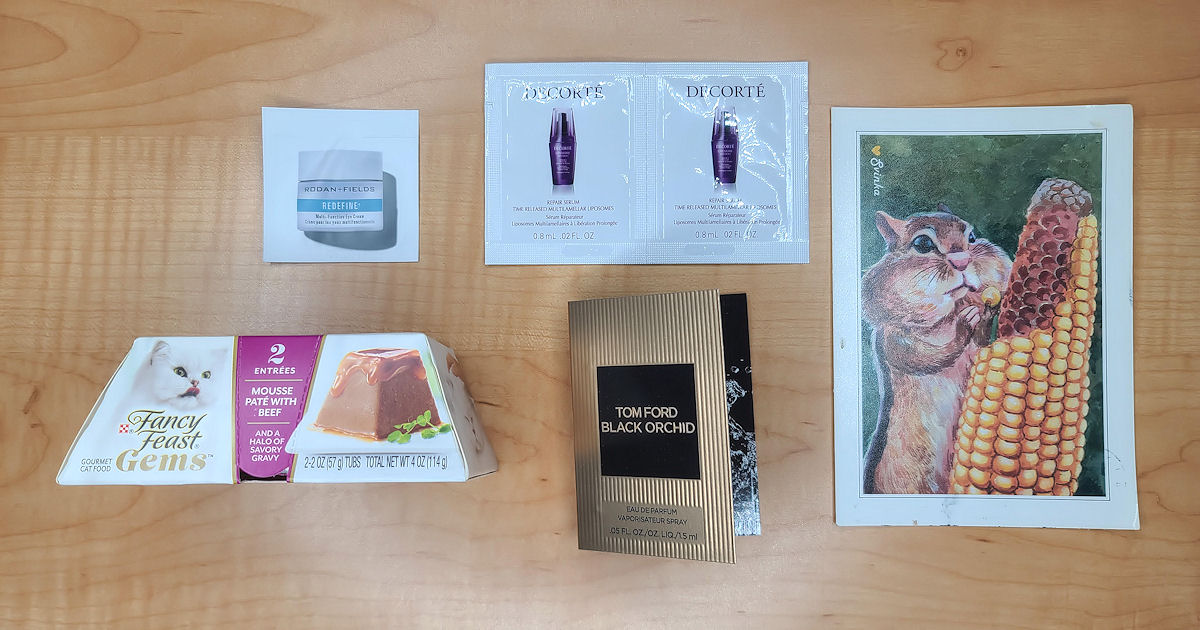 Mail Call Free Samples