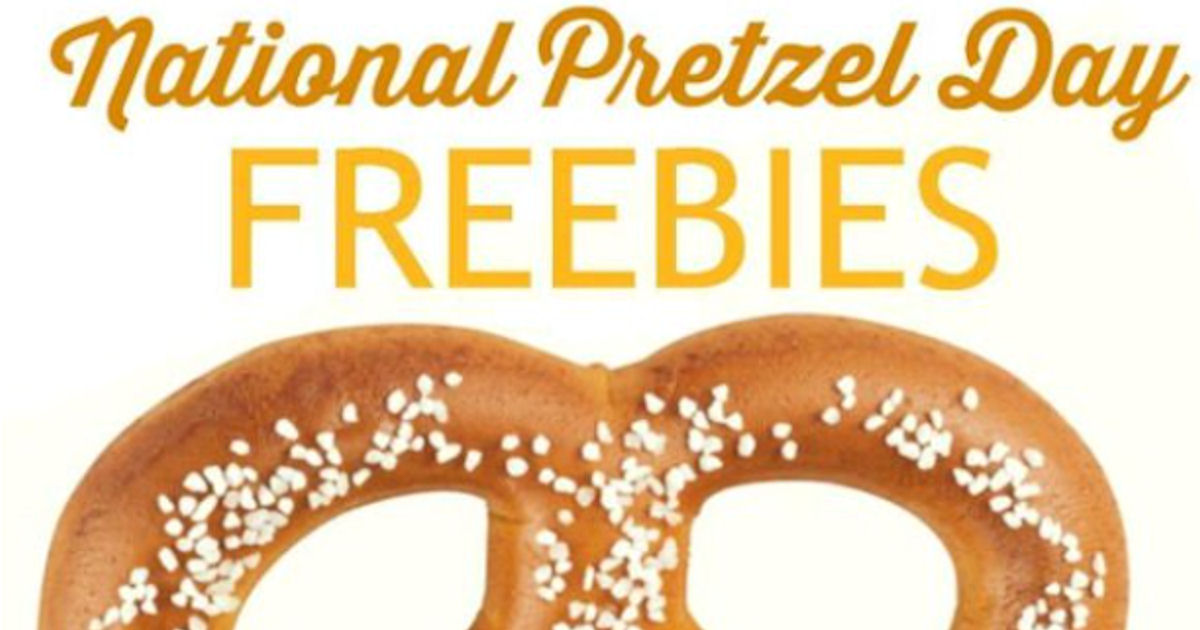 2018 National Pretzel Day Freebies RoundUp