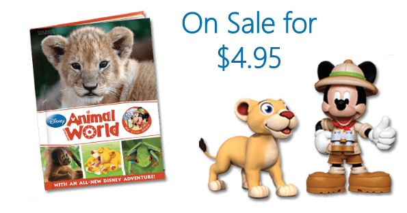 Disney Animal World Book &...
