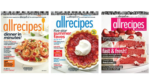AllRecipes Magazine Subscription Only $5.00, Save 83% Off ... AllRecipes Magazine